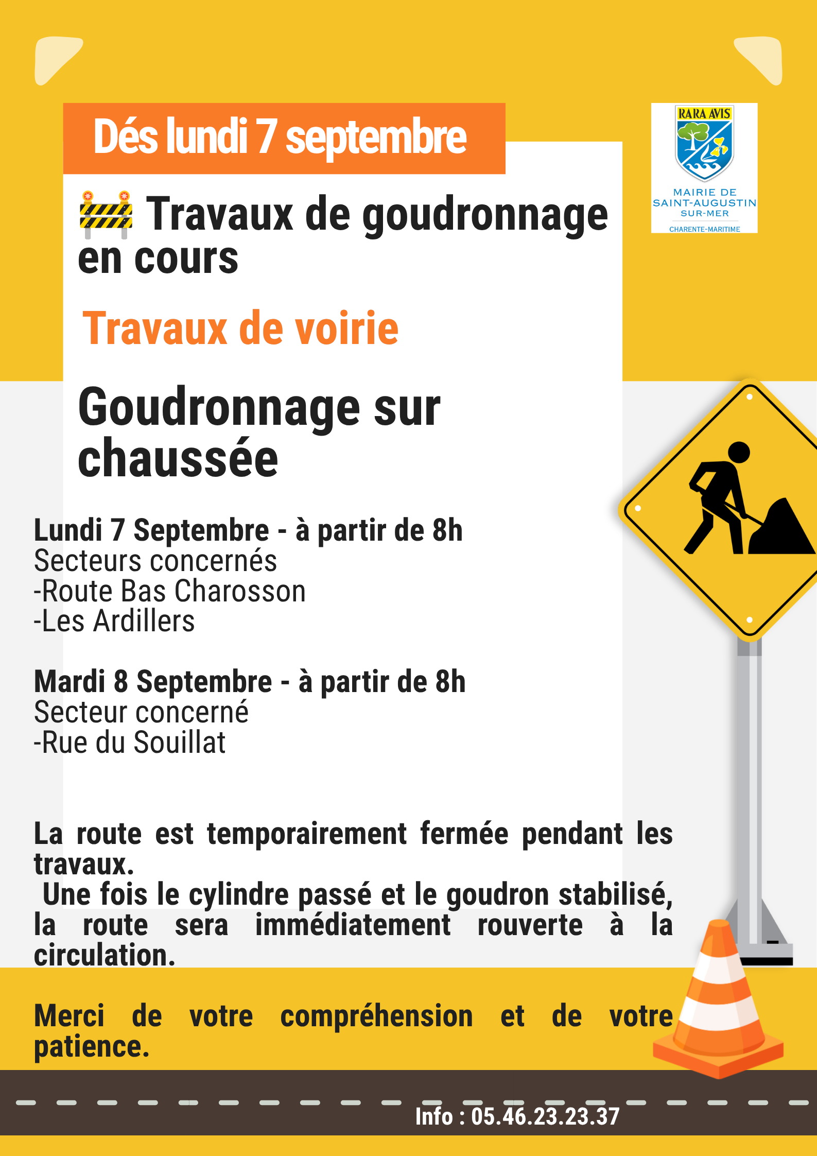 INFOS TRAVAUX